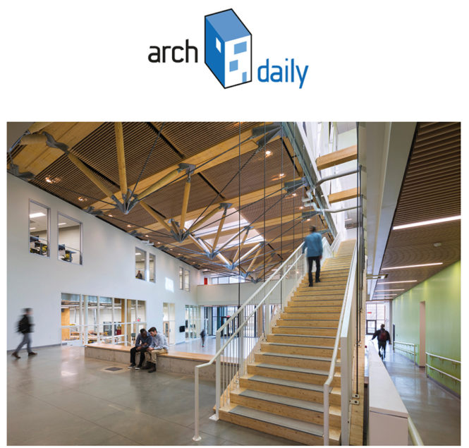 Umass Amherst Design Building Featured On Archdaily Leers
