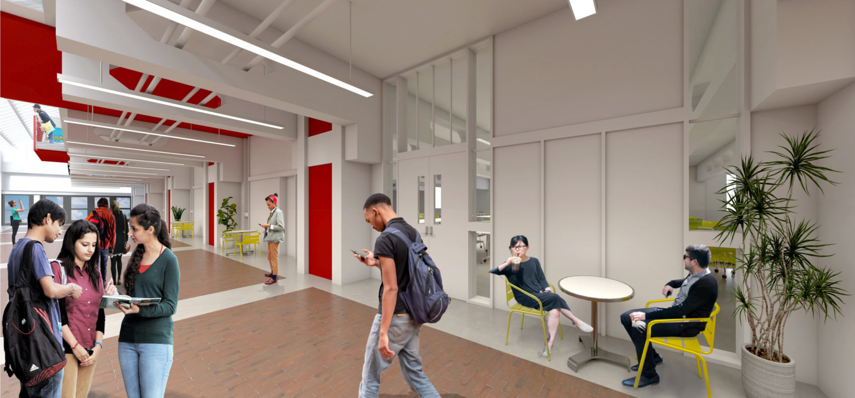 Harvard Science Center Teaching Labs & Corridors Leers Weinzapfel